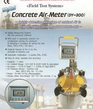 Air content measurement equipment