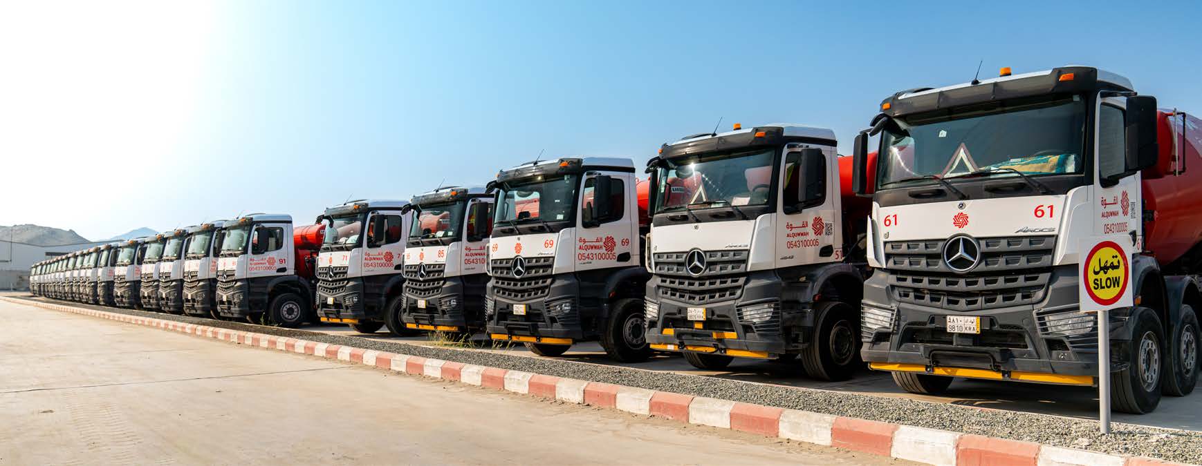 ALQUWWAH truck fleet