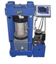Concrete sample crushing machine