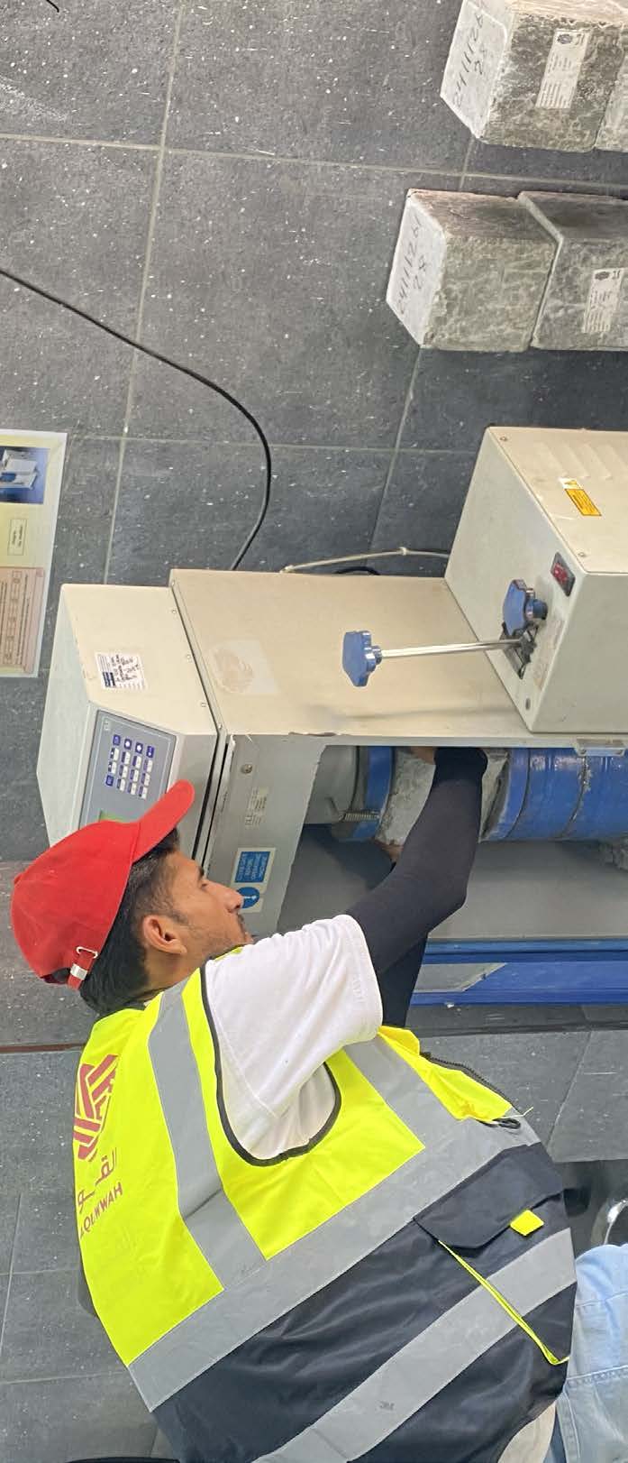 Concrete component compliance testing
