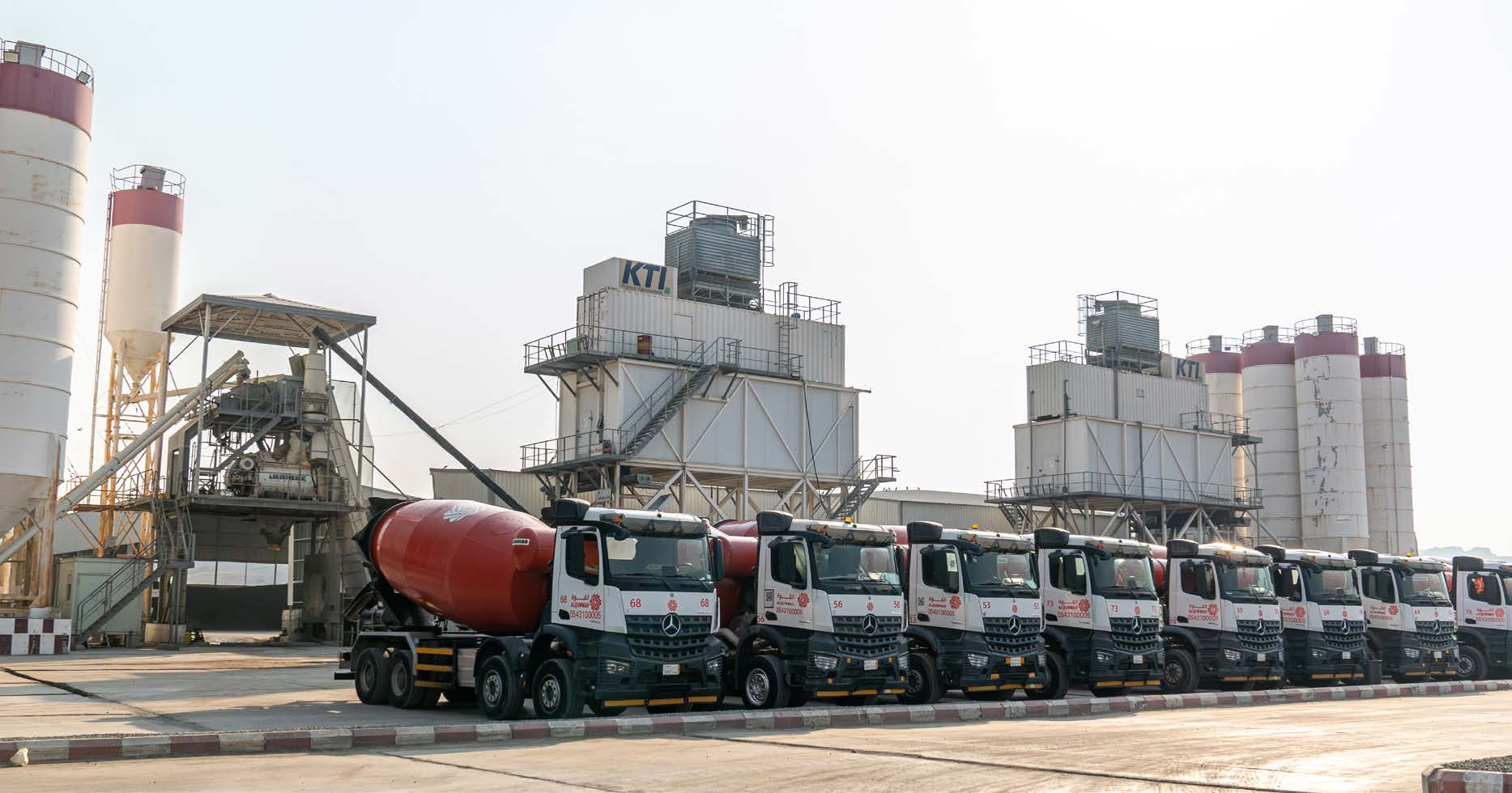 Ready-mix concrete plants