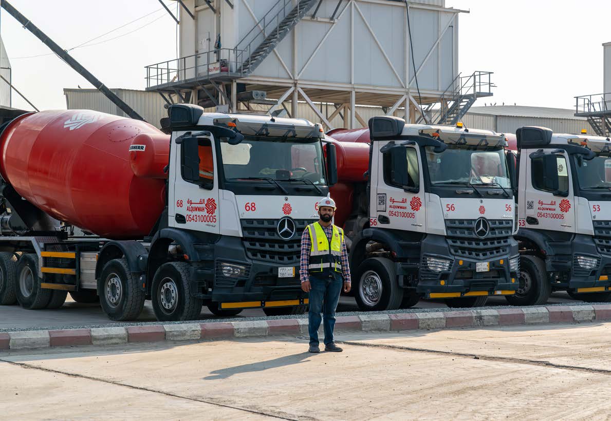 Ready mix trucks