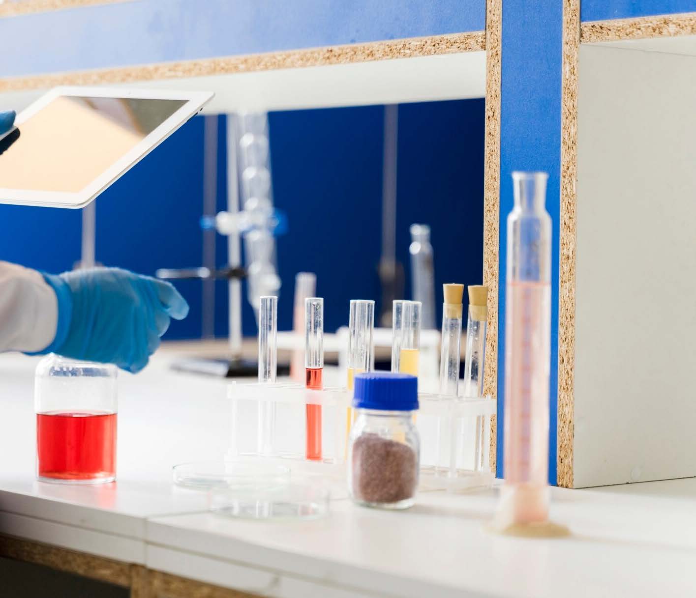 Concrete quality control laboratory