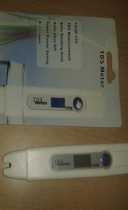 TDS meter