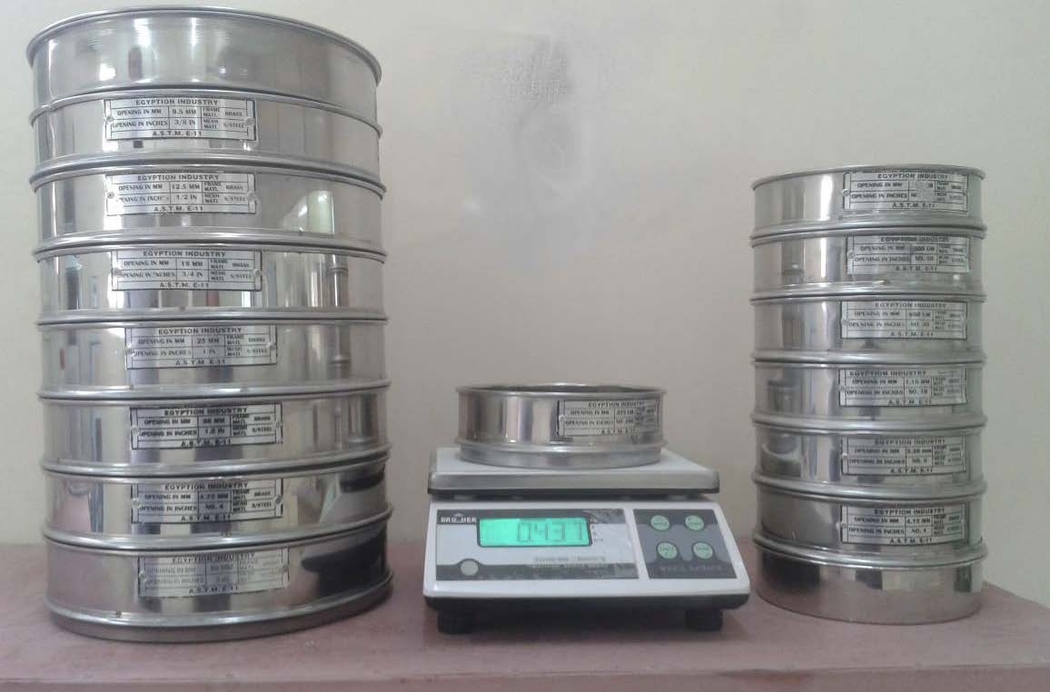 Sieve analysis test