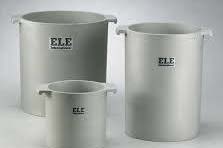 Unit weight test containers